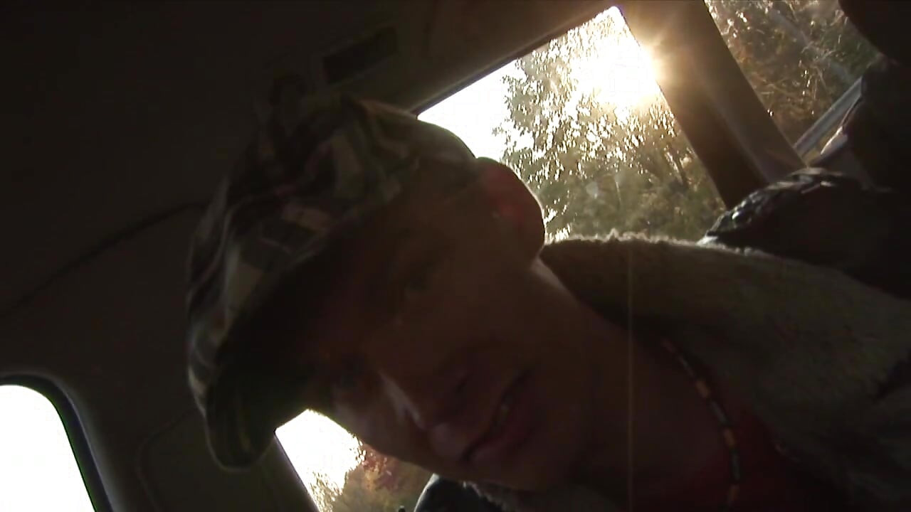 Blonde mature gets doggystyled outdoors