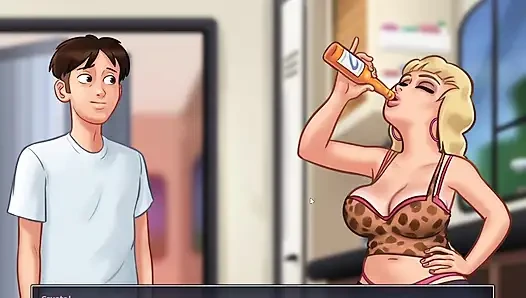 XXX doggystyle anal mit der gfs stiefmutter in Summertime saga teil 1