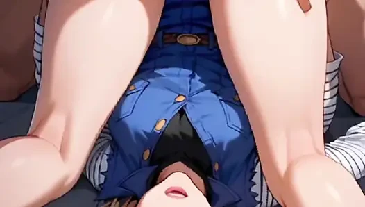 Hentai anime - with my friend before I see my boyfriend