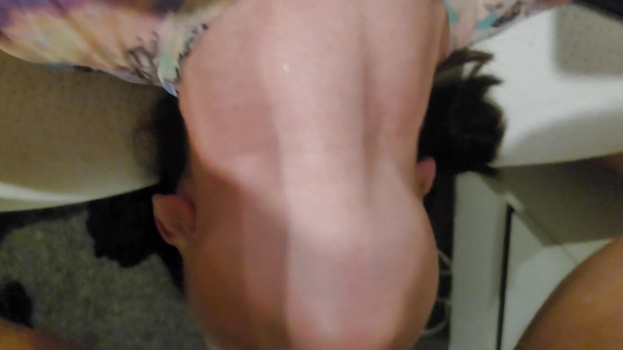 Stepsister Making Fun with Her Toys, and Very Big Dildo, Them She Suck My Dick