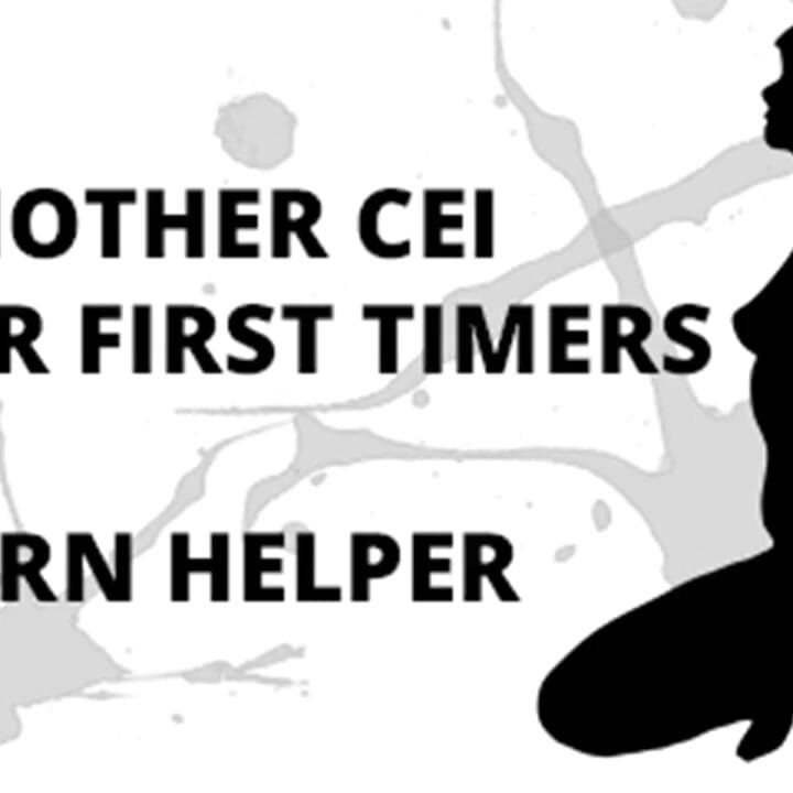AUDIO ONLY - Another CEI first timer with porn assist