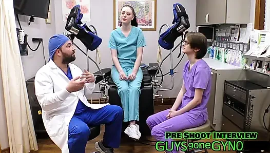 Die Cum Clinic extraktion # 14 - Krankenschwester azra iahmir & jungfräuliche krankenschwester luci starr