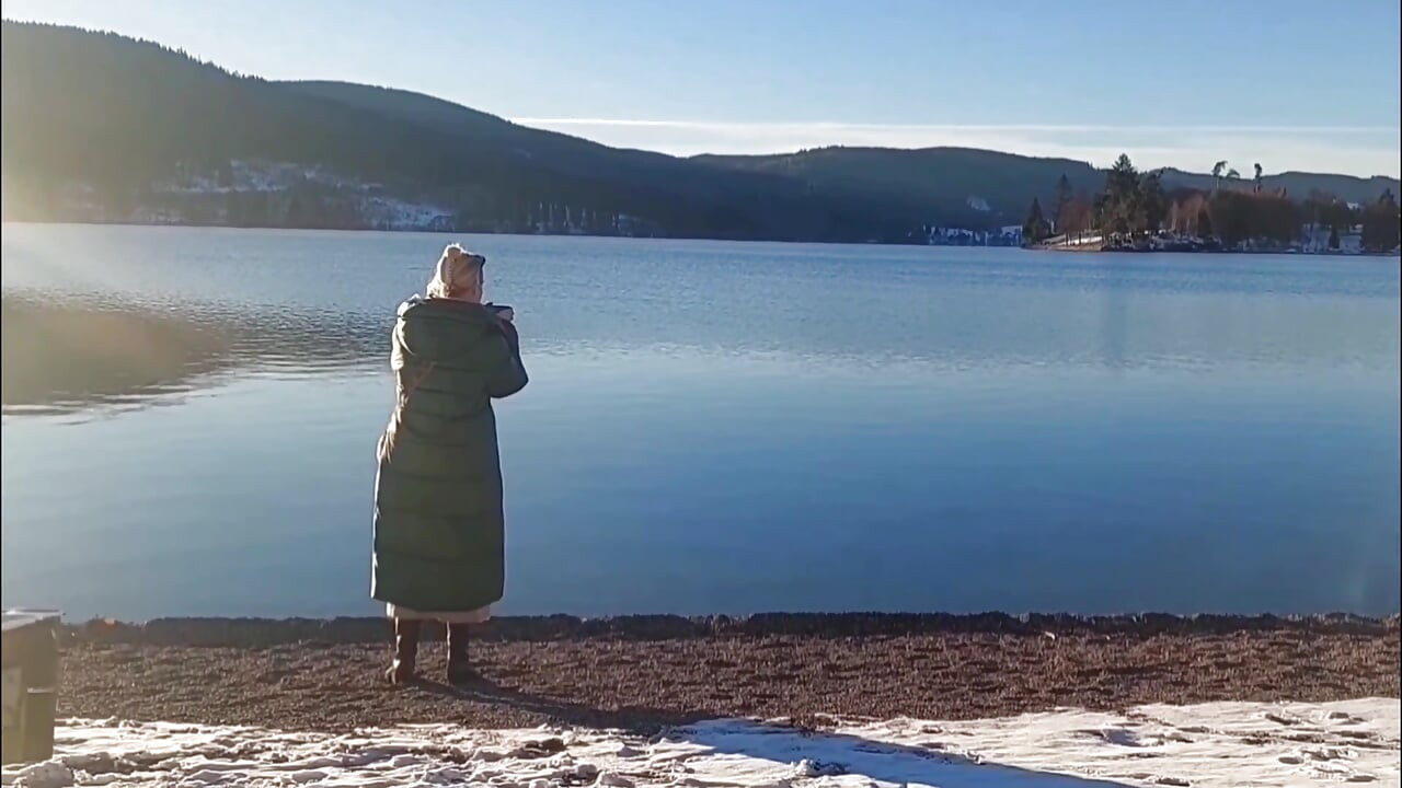 Soție Matură Blondă Amatoare, Nuditate Naturală