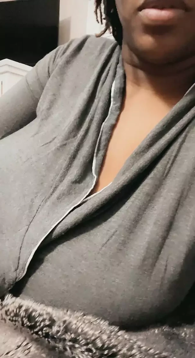 Horny black girl teases camera