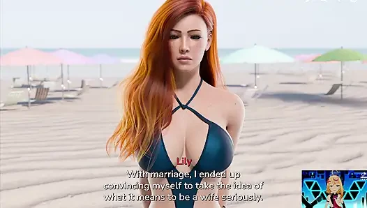 Lily ублажает его медленным, чувственным минетом