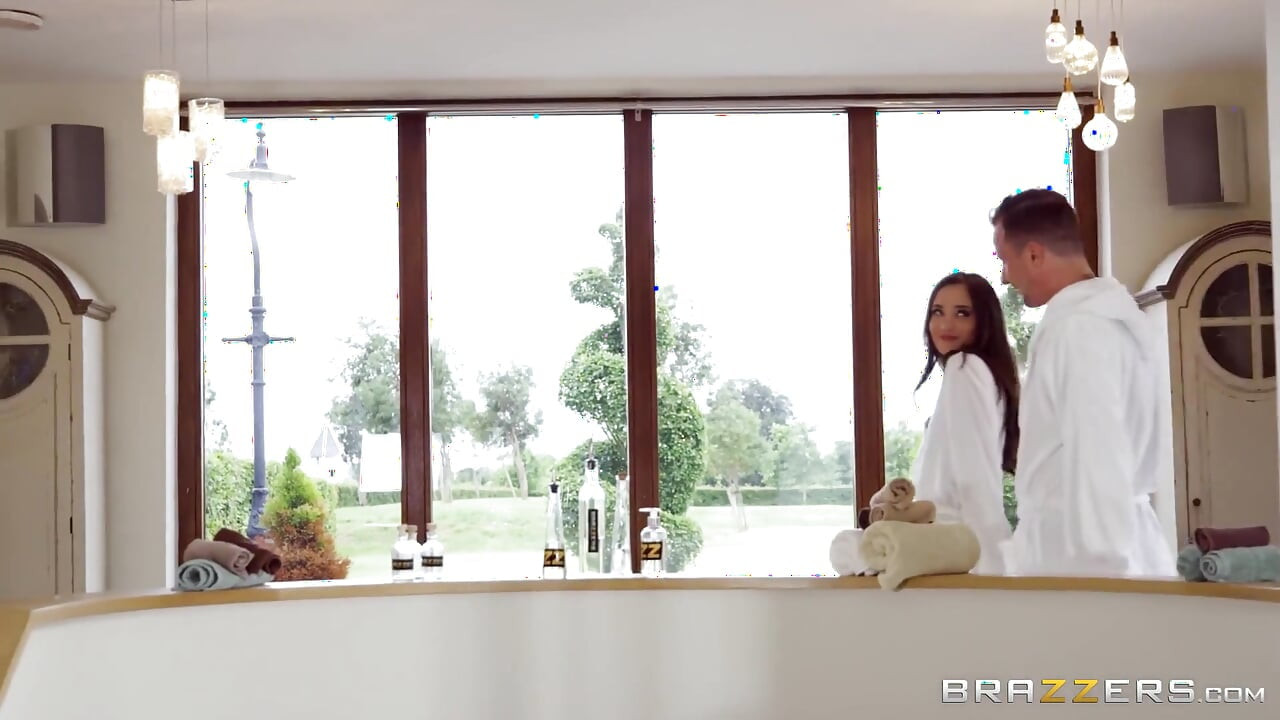 Brazzers - Relaxing Massage Turns Wild, Couples Vacation, Unexpected Third Party Joins in