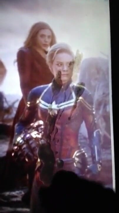 Iconic moment from "Brie Larson 'Captain Marvel' Cum Tribute (2)"