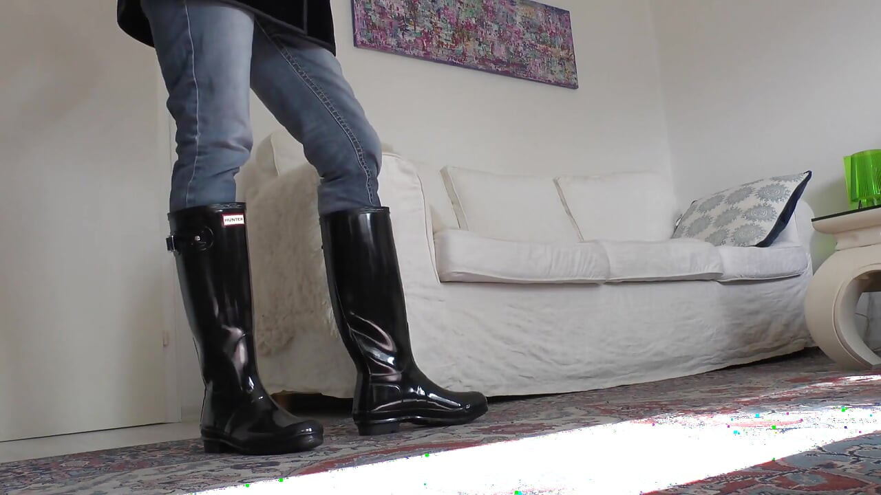 Special JOI and CEI Squeaky Rubber Boots Game
