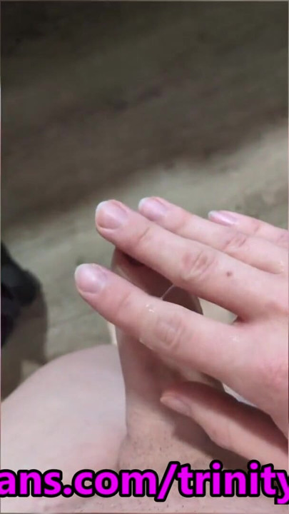 Horny tranny fucked her ass after work and cum | Clip 2