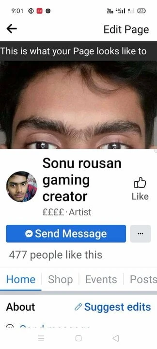 Sonu roushan gaming creator