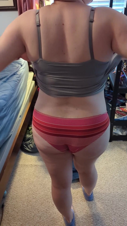 MILF Strips After Work