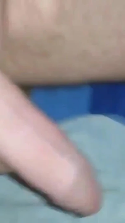 Epic moment from "Full bladder leaking bare uncut cock wanking and long piss in pants"