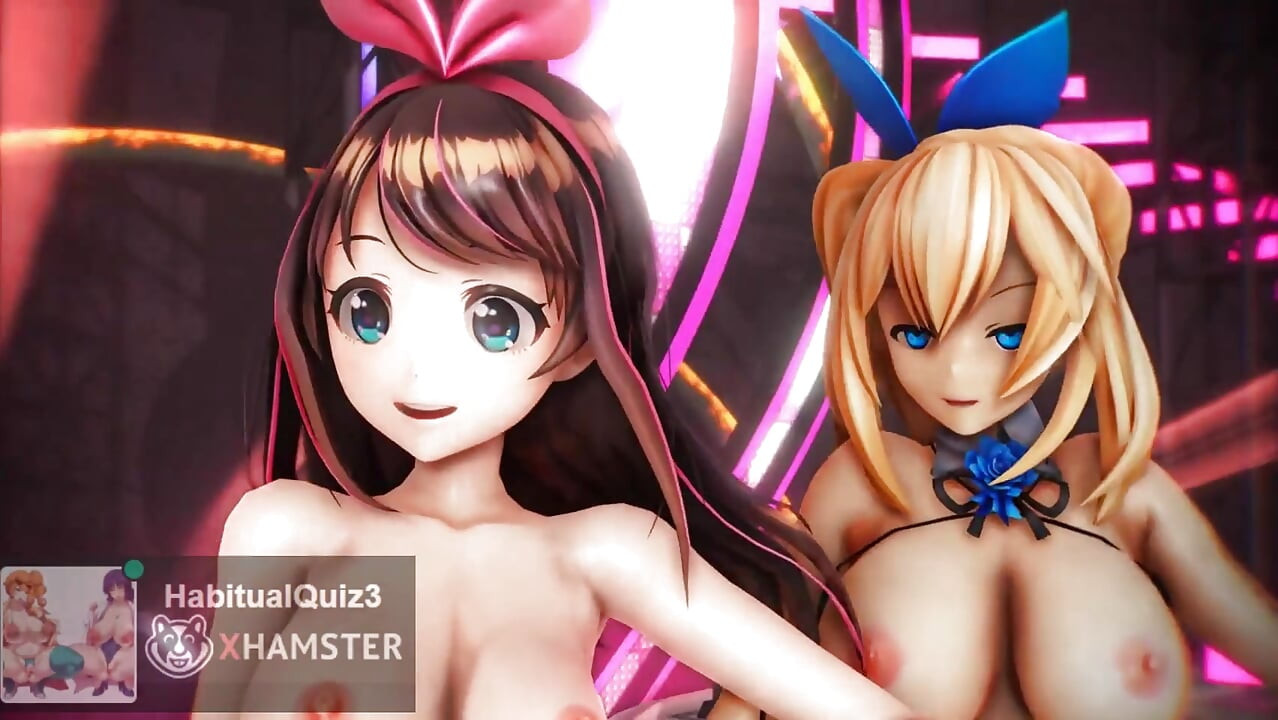 mmd r18 sex dance ahegao 3d hentai Kizuna AI & Mirai Akari Conqueror and fuck hard gangbang big ass sexy seductive
