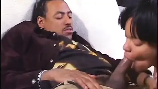 Juicy Ass Has Sex on White Couch
