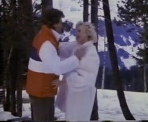 Olinka Hardiman in Fur Coat