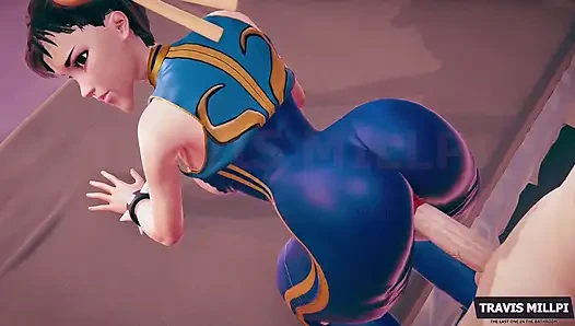 Chun li sucht nach spaß außerhalb von fortnite pOV