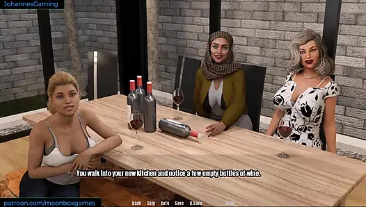 Büyükannenin evi - taşınma zamanı ama önce Asyalı dağınık kızı sikiyorum