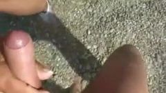 Another Hand-Job On The Beach.