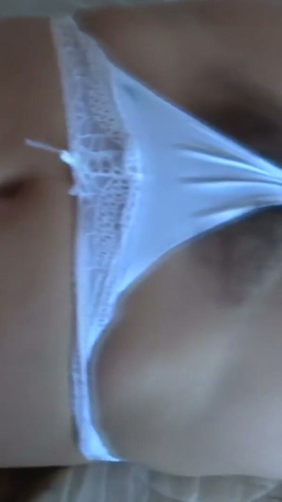 I love showing off my hairy pussy while my husband's friends jerk off | Clip 1