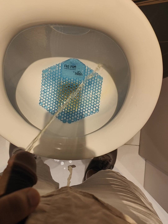 Taking a leak