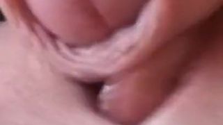 Cum in mouth, closeup