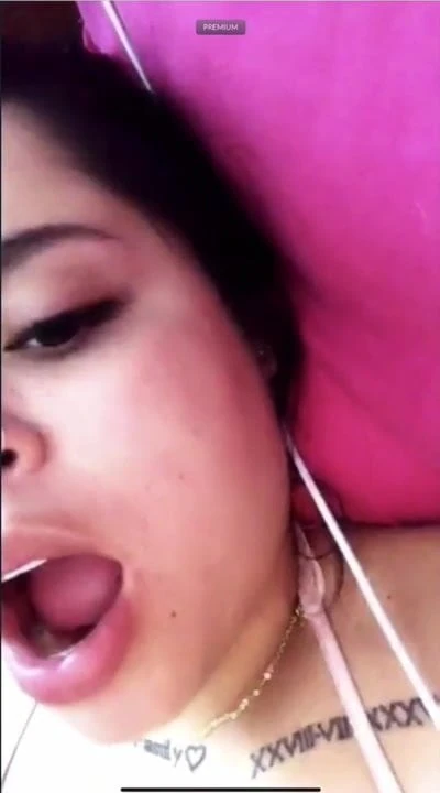 Latina bending over showing her ass