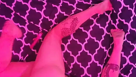 Pussy eating fisting leads to busting her guts up and sky cam creampie