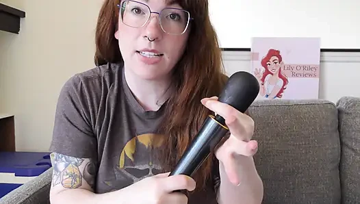 Ulasan NSFW tentang Tampilan Led Vibrating Wand Pro kompak dari funzze
