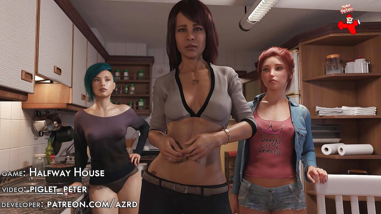 Halfway house (EP7) - # 2 punk-rockgirl nackt in der toilette