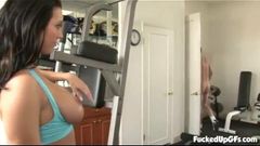 Dylan Ryder - Gym Workout With Busty Babe