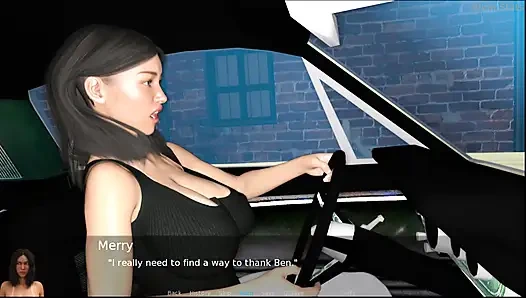 Ateşli evli kadın #44: Johannes izlerken Aaron Emily'nin her yerine boşalıyor