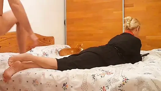 Amateur Blonde Wife Enjoys Sex