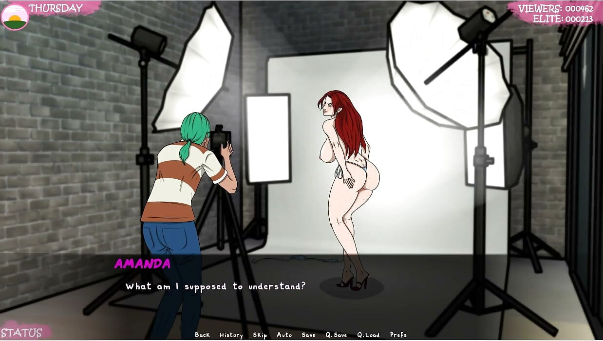Project Hotwife - Gameplay - Roleplay - Husband Loves Wife Exposing Herself to Male Coworker