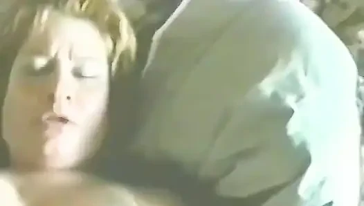 Blonde Sucks Dick Then Takes on Two Dildos