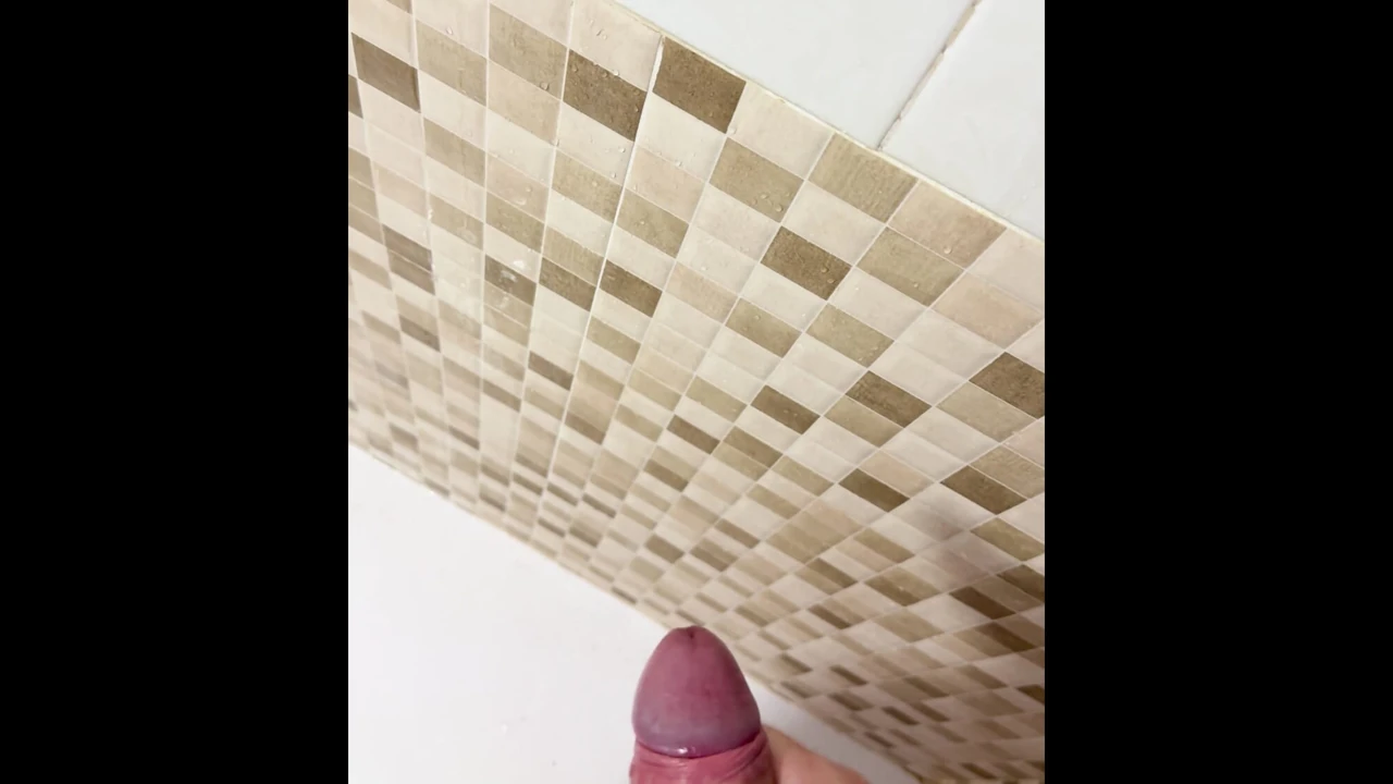 Cum in the shower