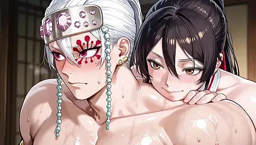 Uzui (kny) x sagiri (cehennem cenneti)