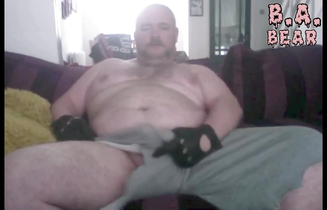 Daddy Wanks in his black leather gloves