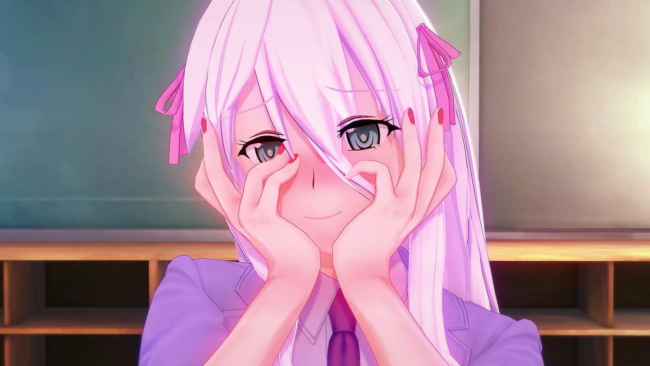 Teacher Rossweisse sends me to detention to give me a blowjob - DXD NTR Madness Series