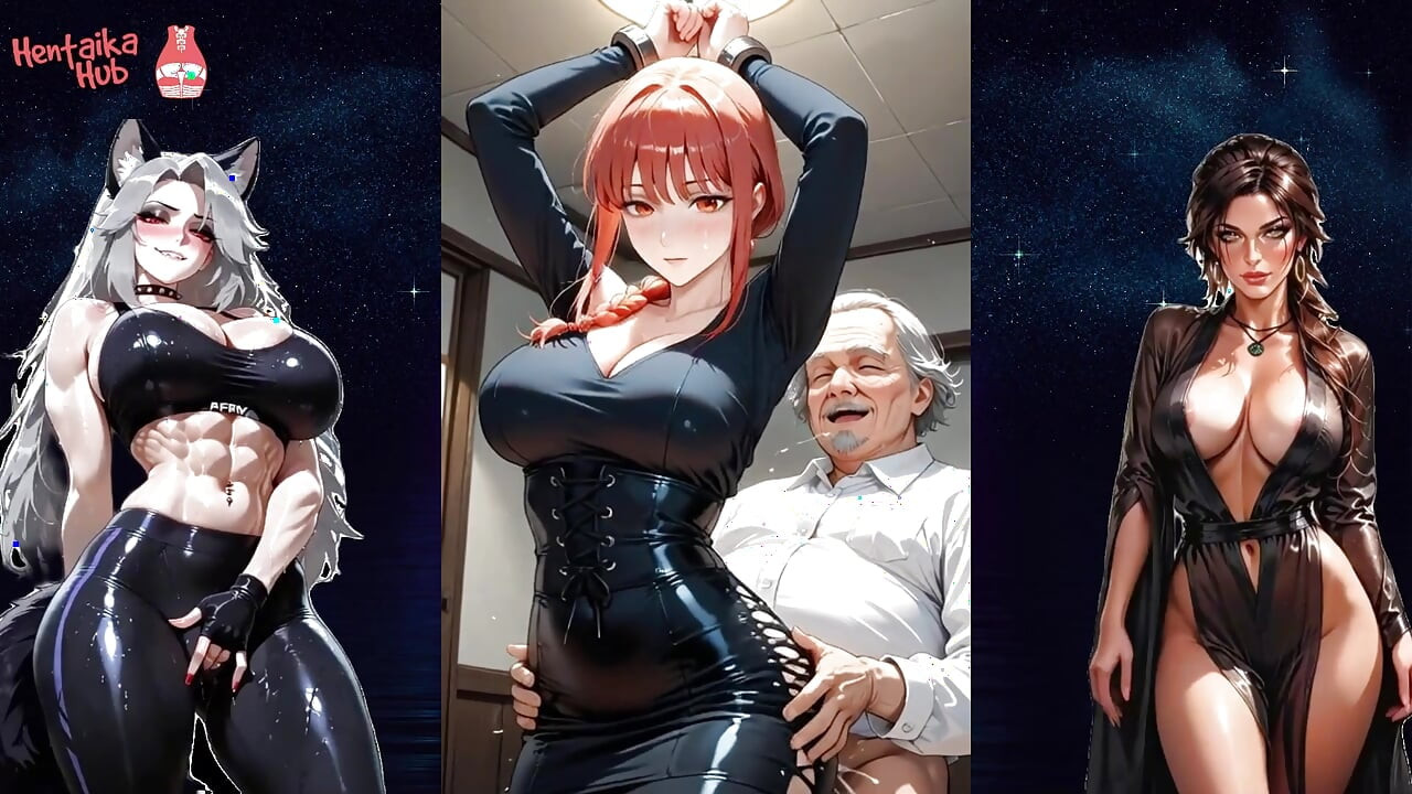 2d hentai-compilatie met vuile teef Makima