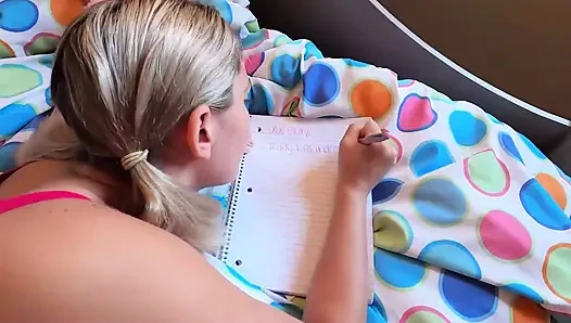 Stepdaughter Removes Condom From Stepfather and Gets Pregnant by His Creampie