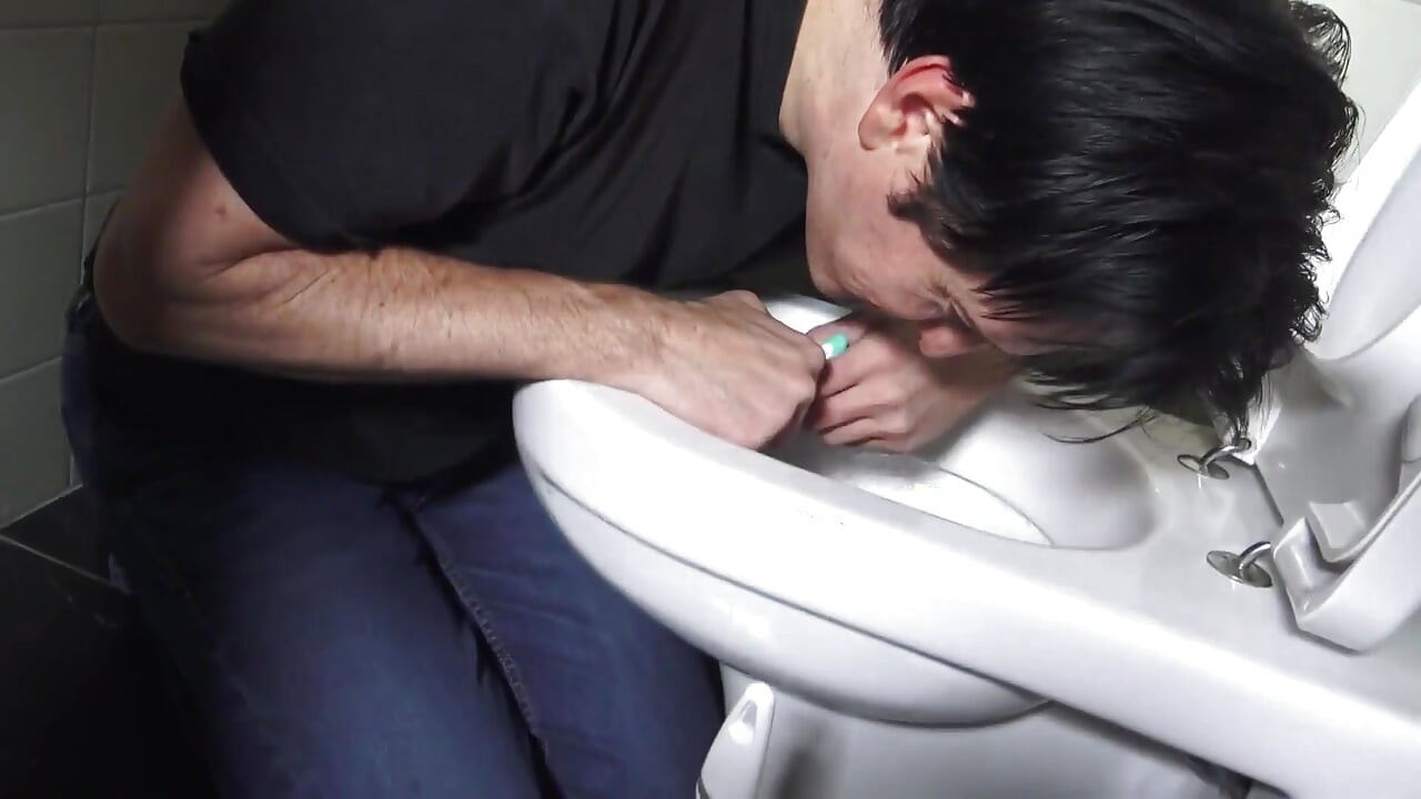 Toilet Slave for Youg Brat Girls
