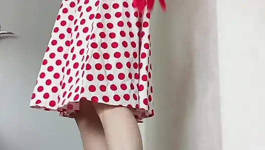 Дикая женщина с точками