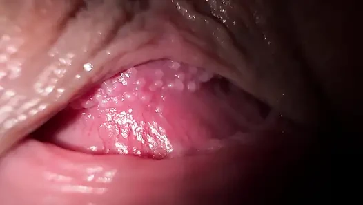 Hot close up fuck with finger in ass and cum inside pussy
