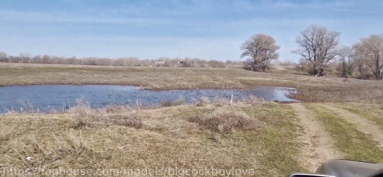 Fuck Me on the Side of the Road, Shove a Big Cock with Cum up My Ass