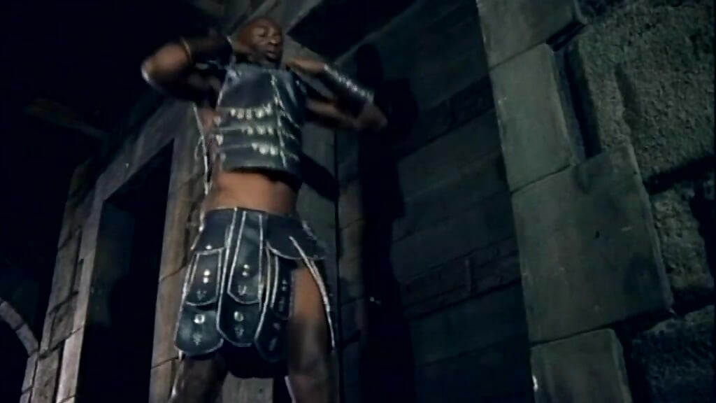 Young African Black Muscle Stud Strokes His BBC Solo and