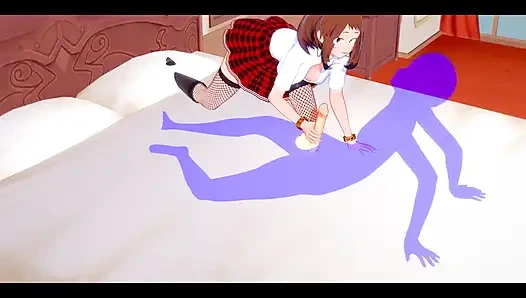 Kahraman akademim hentai - uraraka hardsex - Japon Asyalı manga anime film oyunu porno