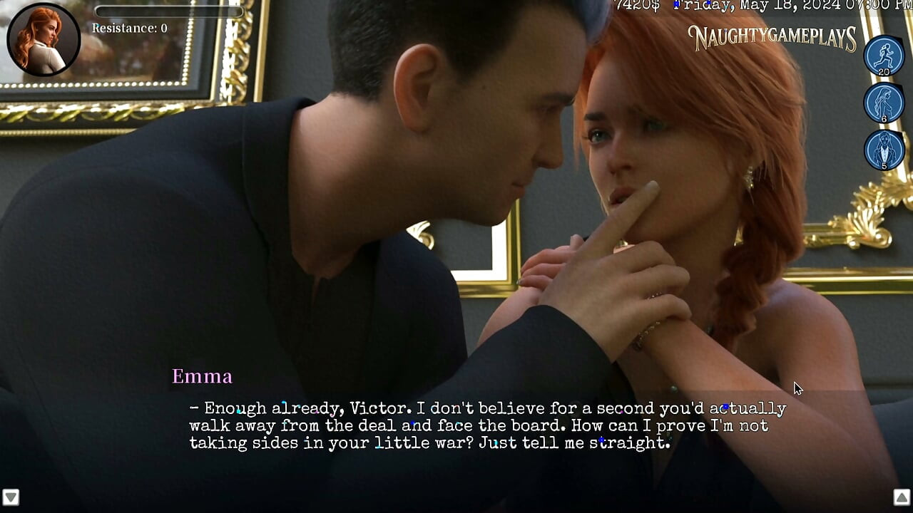 Boundaries of Morality (part 34) by Novel-games - Lucky Guy Fucks Married MILF