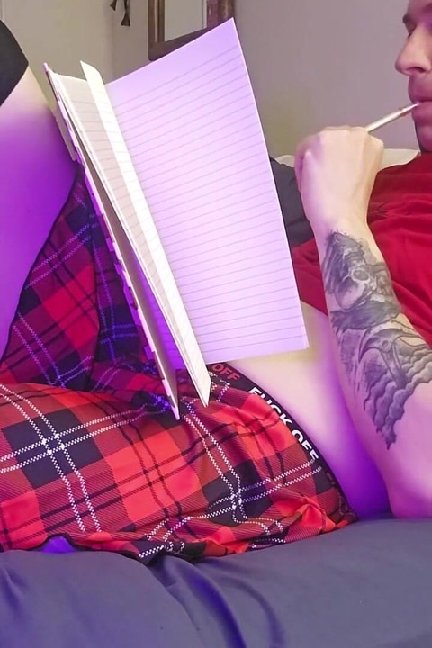 Veronica Dick Slut Films Herself Masturbating for the Camera