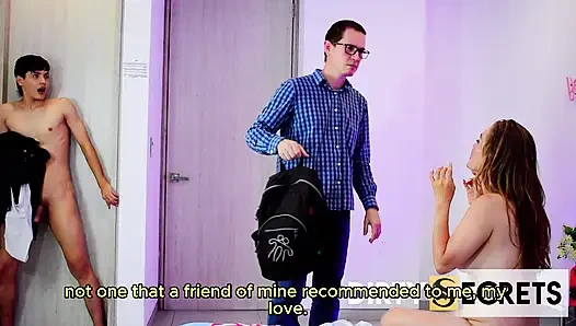 MY STEPSON DISCOVERS ME BEING UNFAITHFUL TO MY HUSBAND AND BECOMES MY ACCOMPLICE.