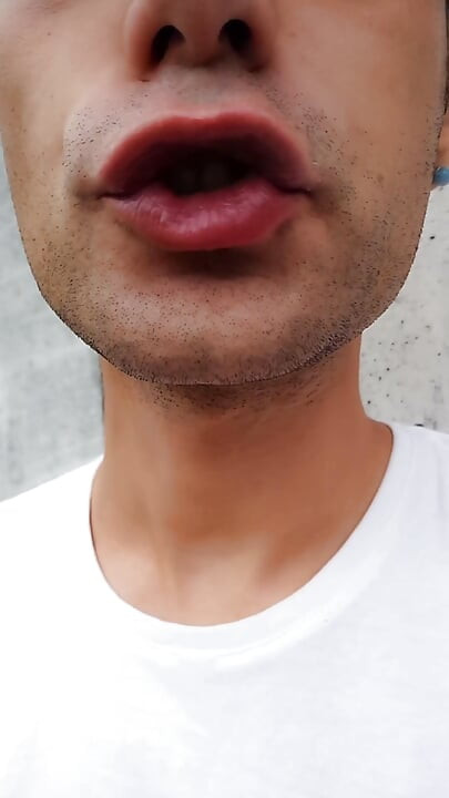 I Found Used Condom at Car Park so I Eat Cum, Chew It and Use Condom Like Bubble Gum